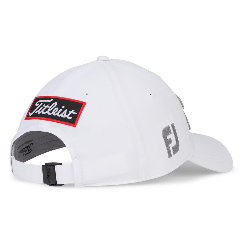 Titleist Men's Tour Performance Golf Hat, White/Gray - Image 4