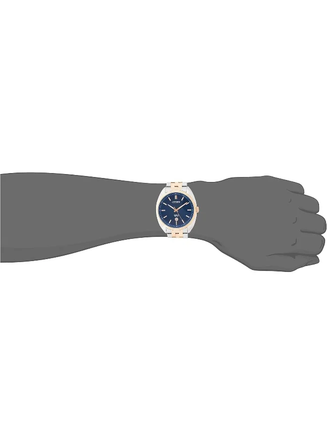 CITIZEN Men's QUARTZ MEN Two Tone Stainless Steel with Two-Tone Gold Plating Strap - BI5096-53L