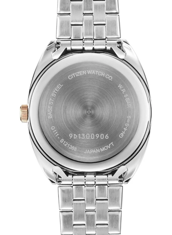 CITIZEN Men's QUARTZ MEN Two Tone Stainless Steel with Two-Tone Gold Plating Strap - BI5096-53L