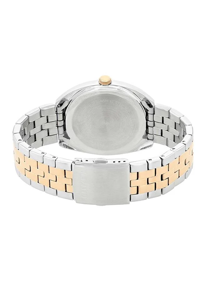 CITIZEN Men's QUARTZ MEN Two Tone Stainless Steel with Two-Tone Gold Plating Strap - BI5096-53L