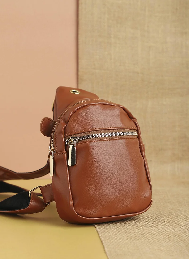 Haute Sauce Zipper Sling Bag