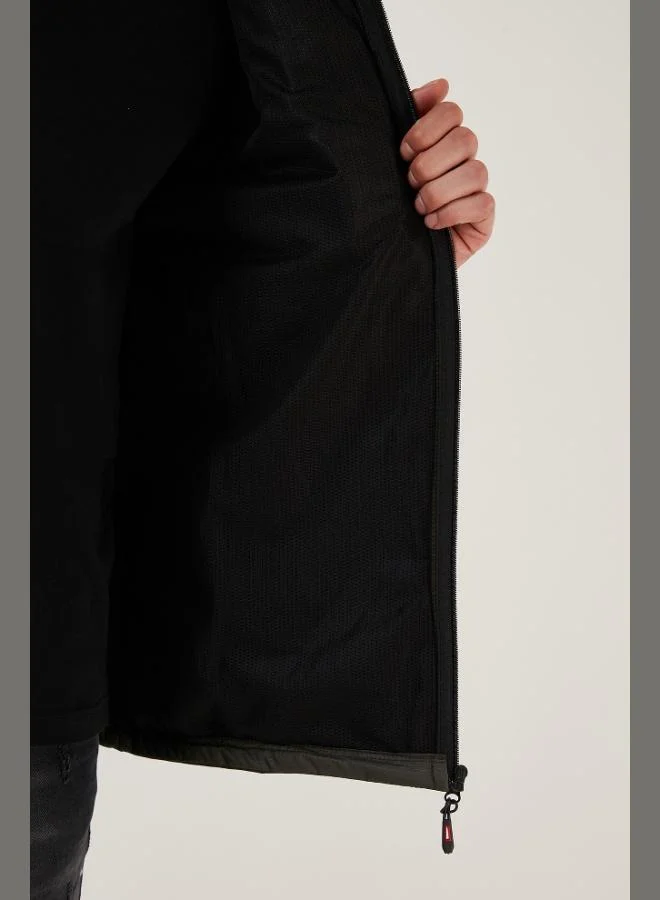 Buratti  Buratti Water and Wind Resistant Hooded Softshell Jacket Men's Jacket 5855045 for Men | Best Price UAE