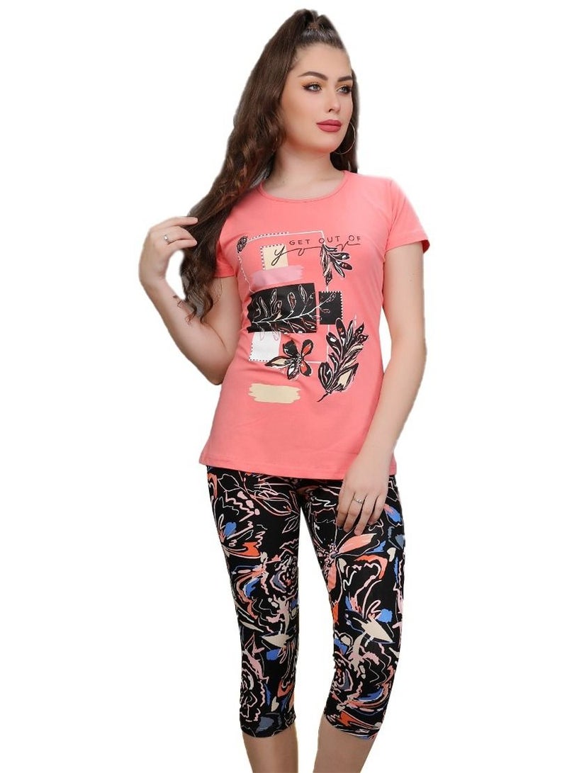 جنة بجامة نسائية قطن برمودا - PJ 596