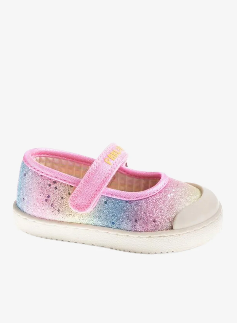 بابلوسكي Canvas Sneakers With Hook & Loop Closure