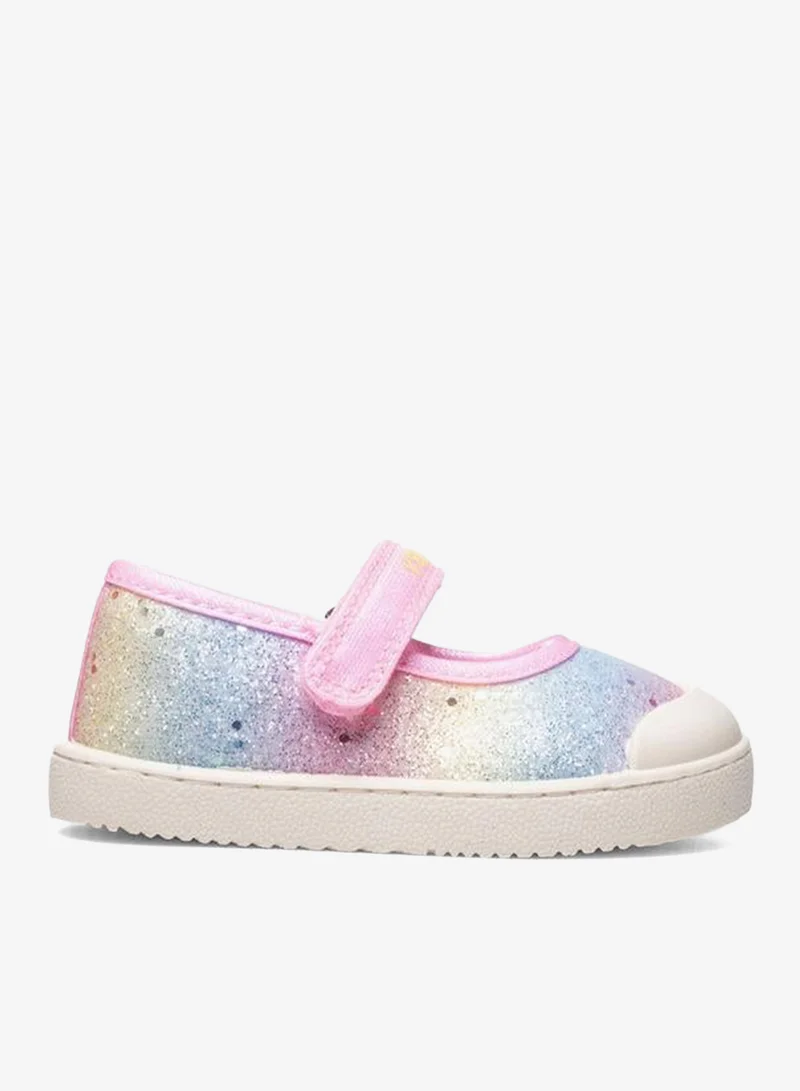 بابلوسكي Canvas Sneakers With Hook & Loop Closure