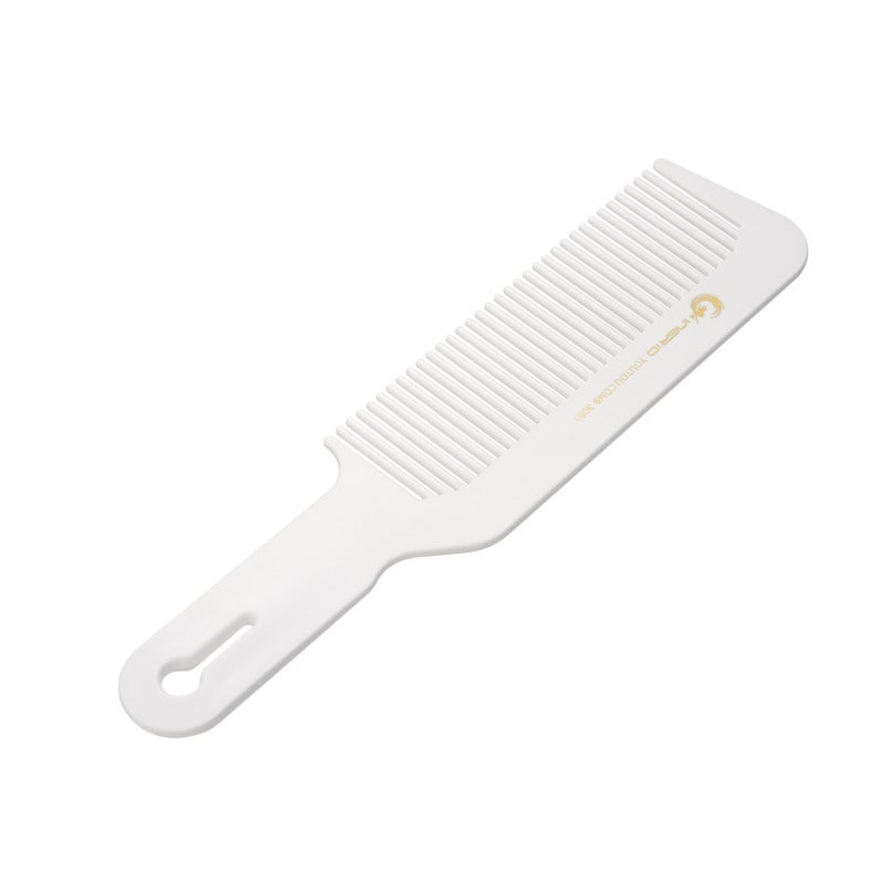 Cutting Comb: White Qualified Plastic - Anti-static Durable Hair Care Comb for Home Hair Salon Personal Professional Use - Image 2