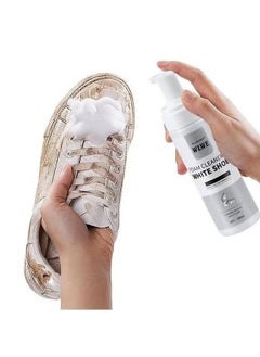 WILLIAM WEIR 200ml Foam Shoe Cleaner for Non-washing Decontamination and Whitening of Sports Shoe Sneakers White Shoes Microfiber Shoe and Cloth Shoes Cleaning  - Image 4