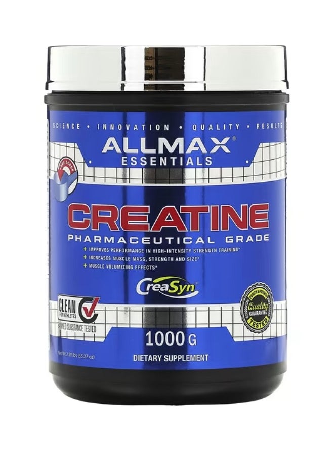 Allmax مسحوق الكرياتين أحادي الهيدرات، ميكرونيزد كرياتين، 1000 جرام 