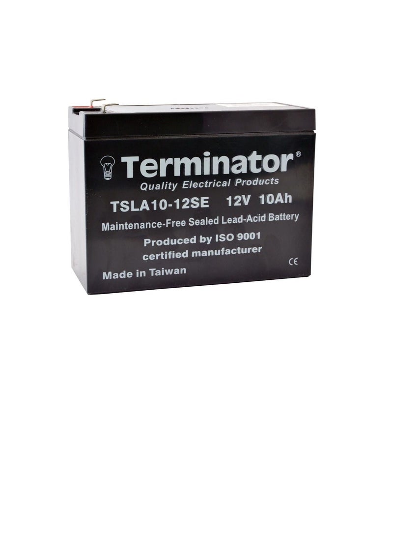 Terminator Terminator Sealed Lead Acid Battery 12V-10Ah TSLA 10-12SE  - Image 2