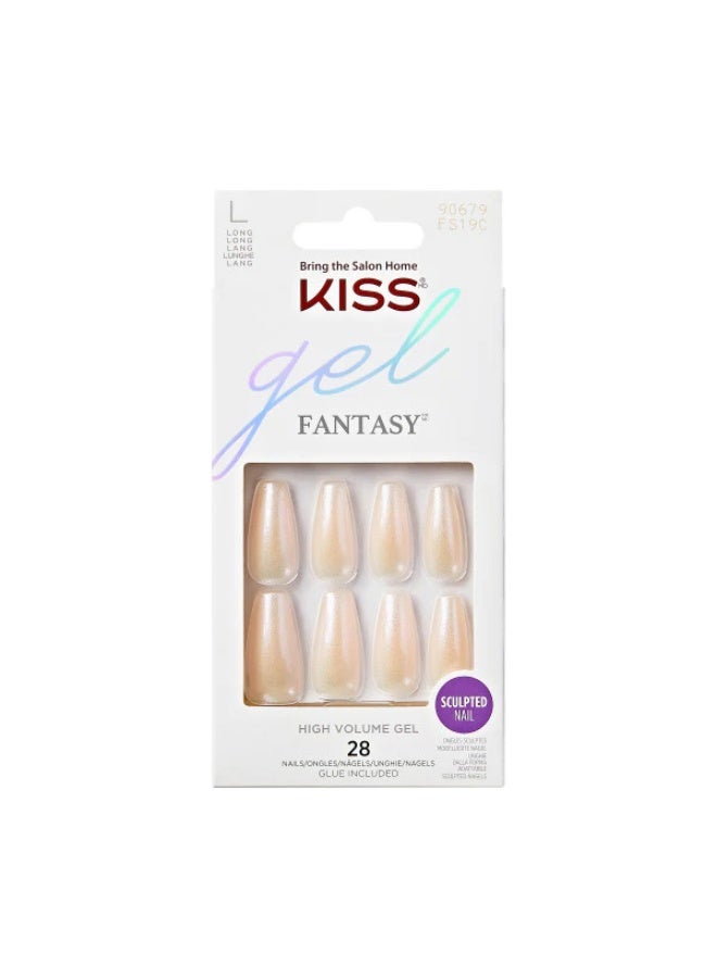 KISS Gel Fantasy 28 nails (L) - Image 1