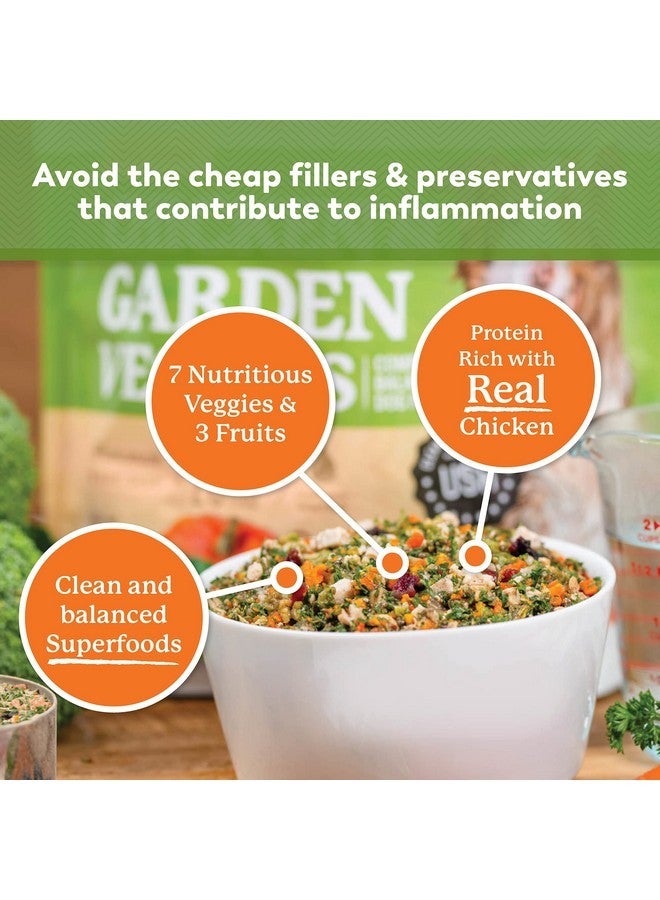 Dr. Harvey's Chicken & Garden Veggies Dog Food, Human Grade Whole-Grain Dehydrated Dog Food with Freeze-Dried Chicken (5 Pounds) - Image 5