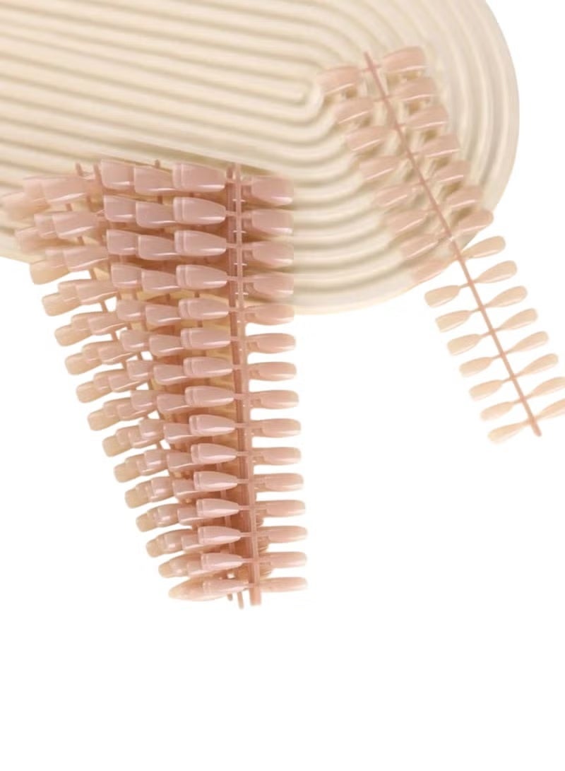 Shein Short Solid Color False Nails Multicolour - 60 PCS - Image 2