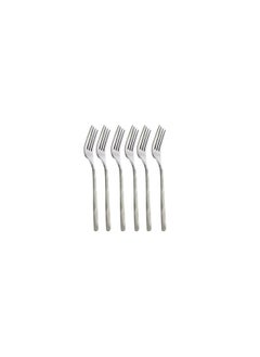 SANLI Stainless Steel Dessert Fork 6Pcs Set-15cm  - Image 1