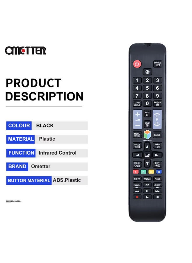 OMETTER NEW BN59-01178F For SAMSUNG LCD TV Remote Control BN5901178F UA55H6800AW UA60H6300AW