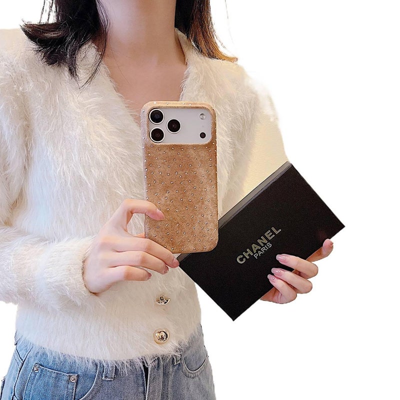 Protective Case | Leather Texture | Card Holder | Drop Protection | Shockproof Cover for iPhone 16 / 16 Plus / 16 Pro / 16 Pro Max - Image 1