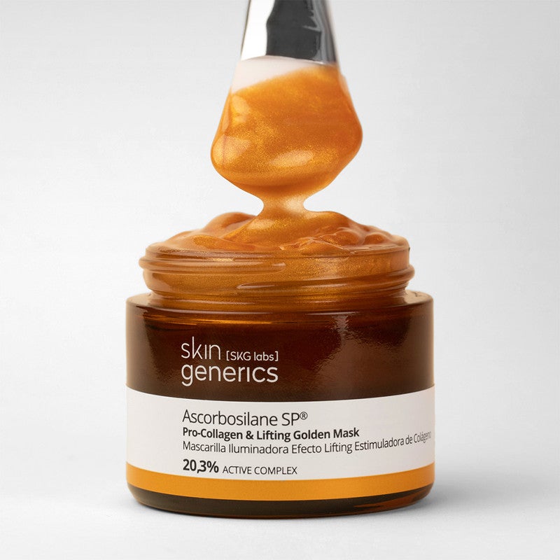 Skin Generics Pro-Collagen & Lifting Golden Mask Ascorbosilane SP 20,3% Active Complex - EU SKG - Image 2