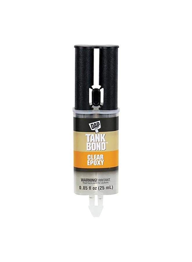 Dap Tank Bond Epoxy Adhesive Syringe Clear 0.85fl.oz 