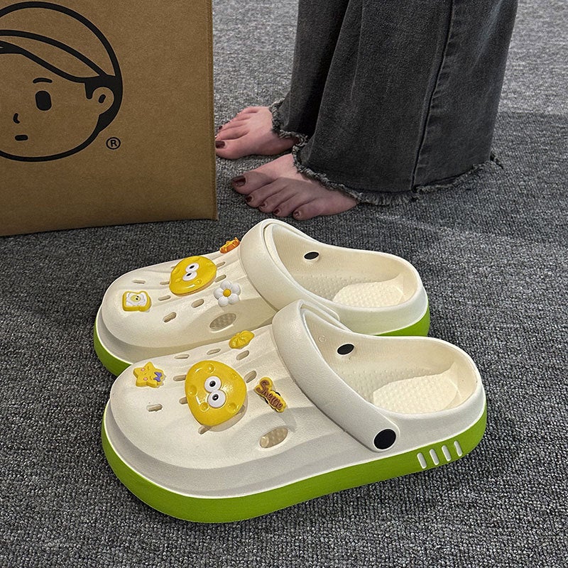 Women's Thick Sole Clog Sandals - Image 5