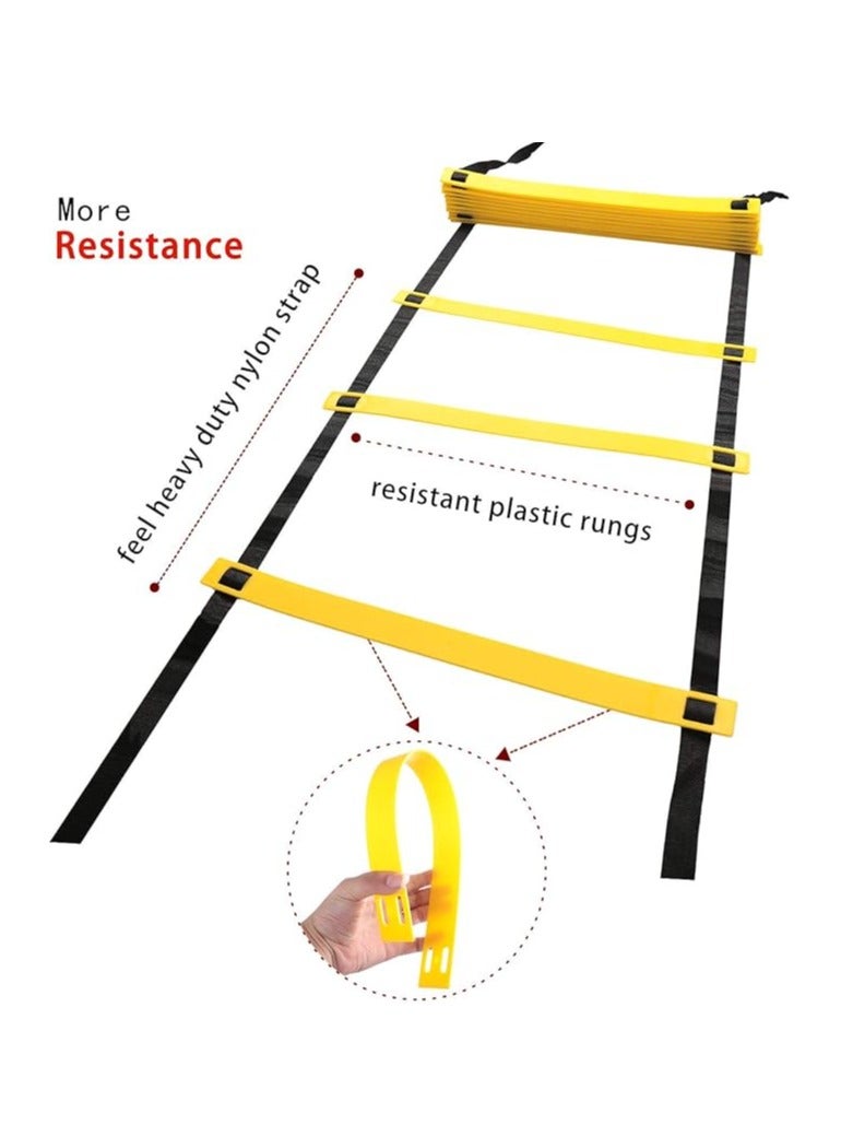 Spall Agility Ladder Speed & Footwork Training Equipment for Soccer, Football, Basketball & Fitness Workouts - Image 5