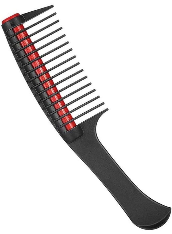 Premify Hair Dye Comb, Wide Tooth Detangler And Heat Resistant With Ventilation, Hair Dressing Comb, Detangling Comb, Hair Dyeing Comb, Specially Designed For Dry & Wet Curly Hair With Firm Handgrip  - Image 1