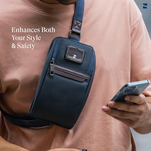 scarters Travel Crossbody | Sling Bag for Passport | Travel Sling Bag | Men’s Crossbody | (Navy Blue) - Image 5