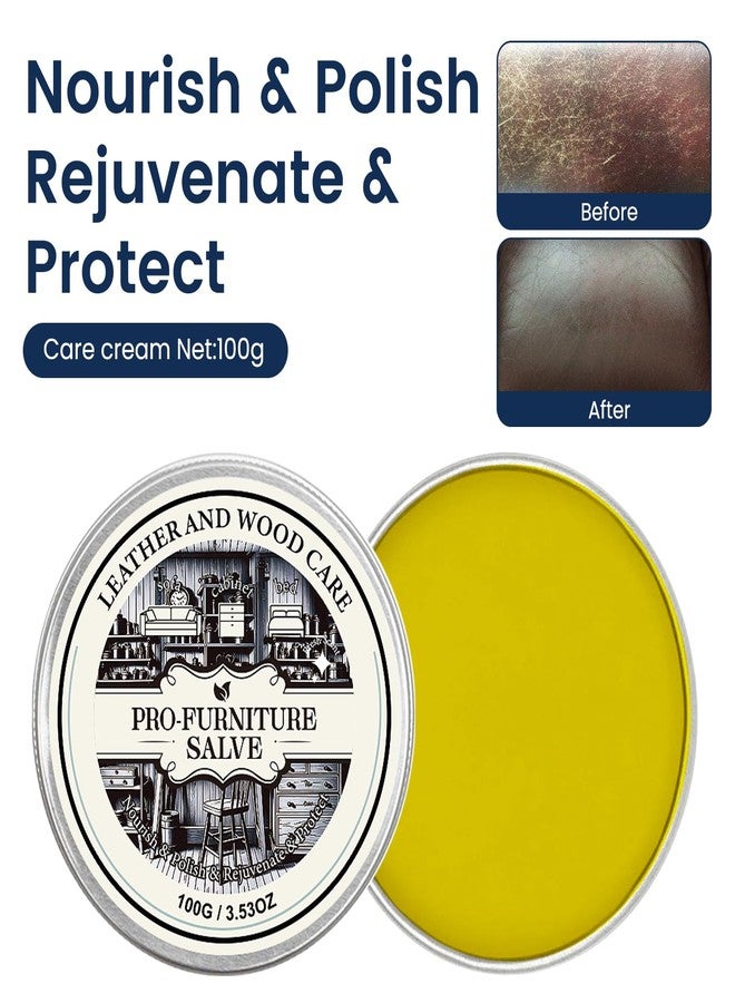 DIMOT Leather & Wood Repair Salve, Leather & Furniture Repair Salve, 2025 Upgrade Household Leather Upholstery Cleaners for Home - Image 2
