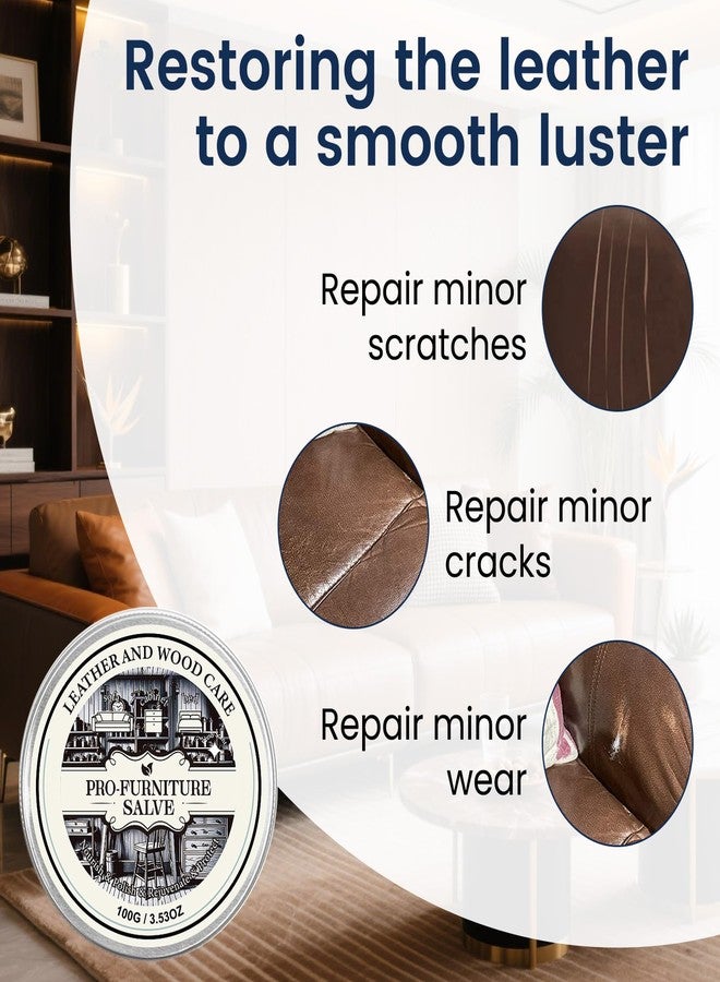 DIMOT Leather & Wood Repair Salve, Leather & Furniture Repair Salve, 2025 Upgrade Household Leather Upholstery Cleaners for Home - Image 5