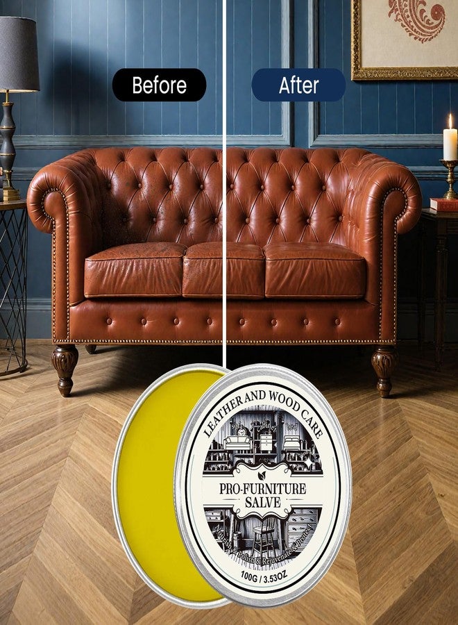 DIMOT Leather & Wood Repair Salve, Leather & Furniture Repair Salve, 2025 Upgrade Household Leather Upholstery Cleaners for Home - Image 3