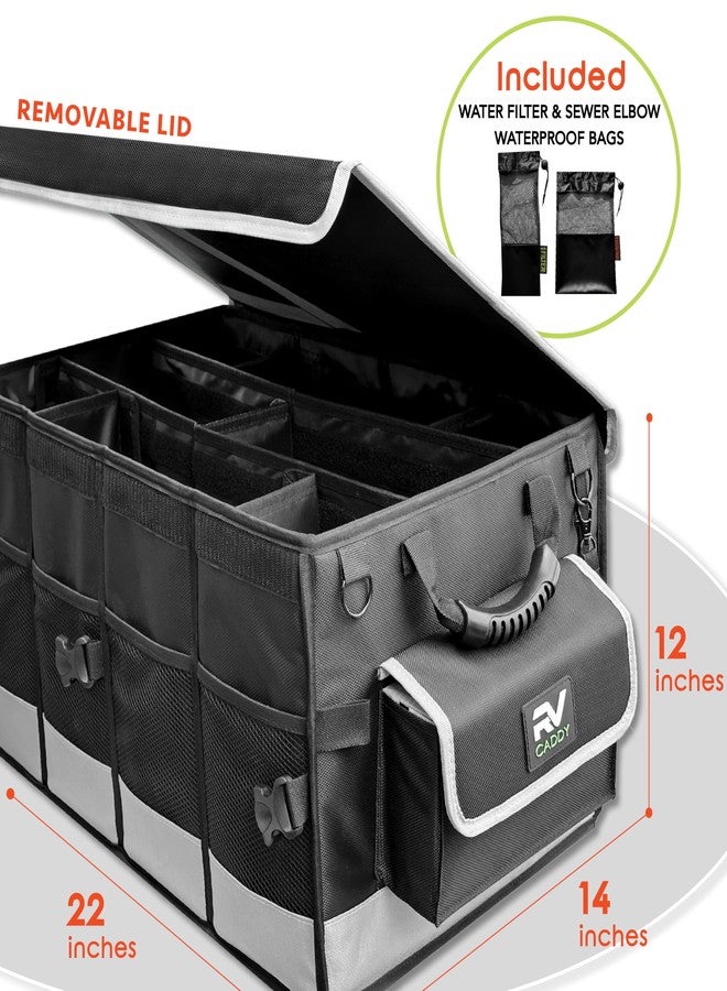 Trailersphere RV Caddy, RV Accessories Organizer, Collapsible, Waterproof and Strong - Image 4