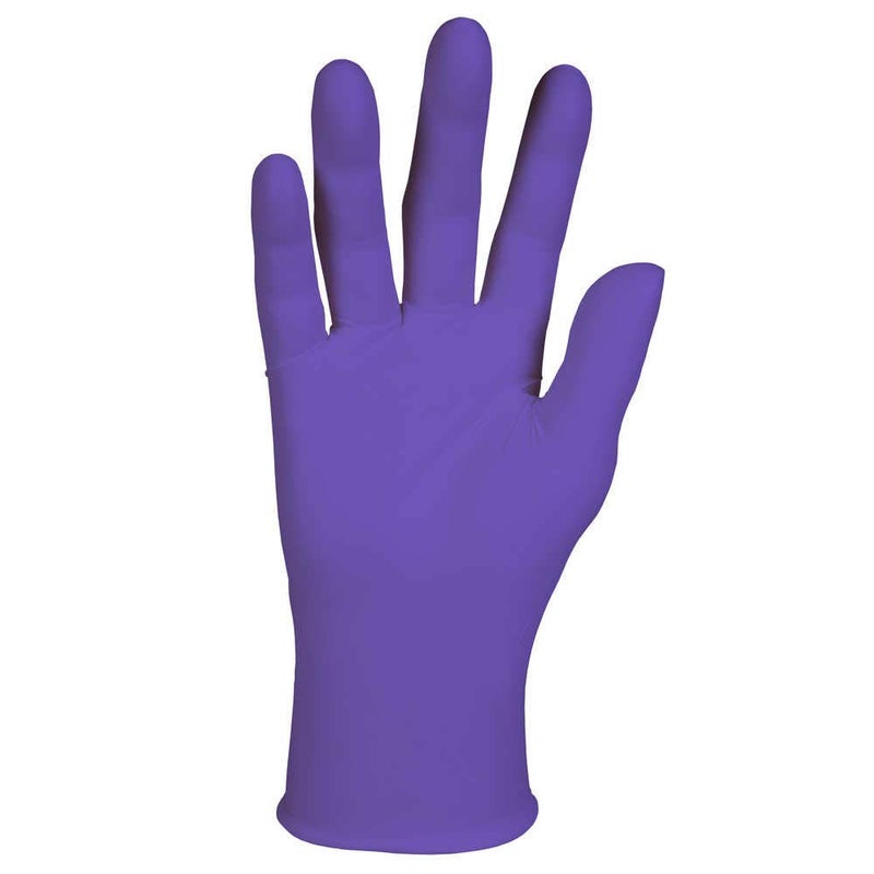 Kimberly-Clark Kimberly Clark Safety 55083 Nitrile Gloves, Powder Free, Large, Purple (Pack of 100) - Image 2