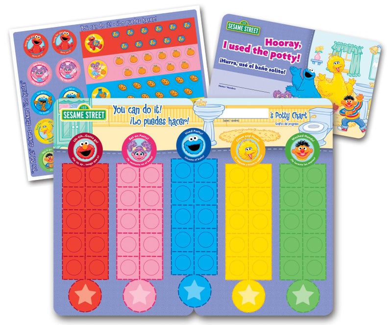 Ginsey Sesame Street Potty Training Rewards Kit, Promote Good Potty Habits - Image 4