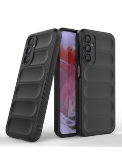 Generic Samsung Galaxy A25 5G  Shockproof Silicone Camera Protection Case Cover Compatible with (From Elmo3ezz Brand) (Black)  - Image 1