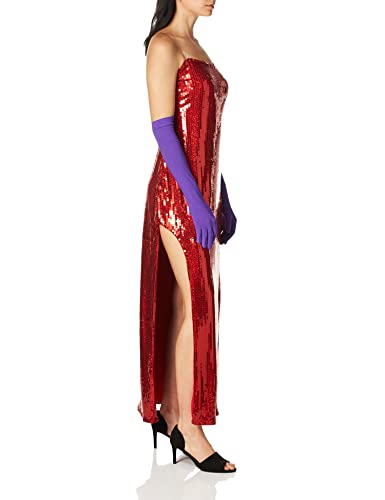 Party King Women's Toon Starlet Sexy Costume Dress Set, Red, Large - Image 2