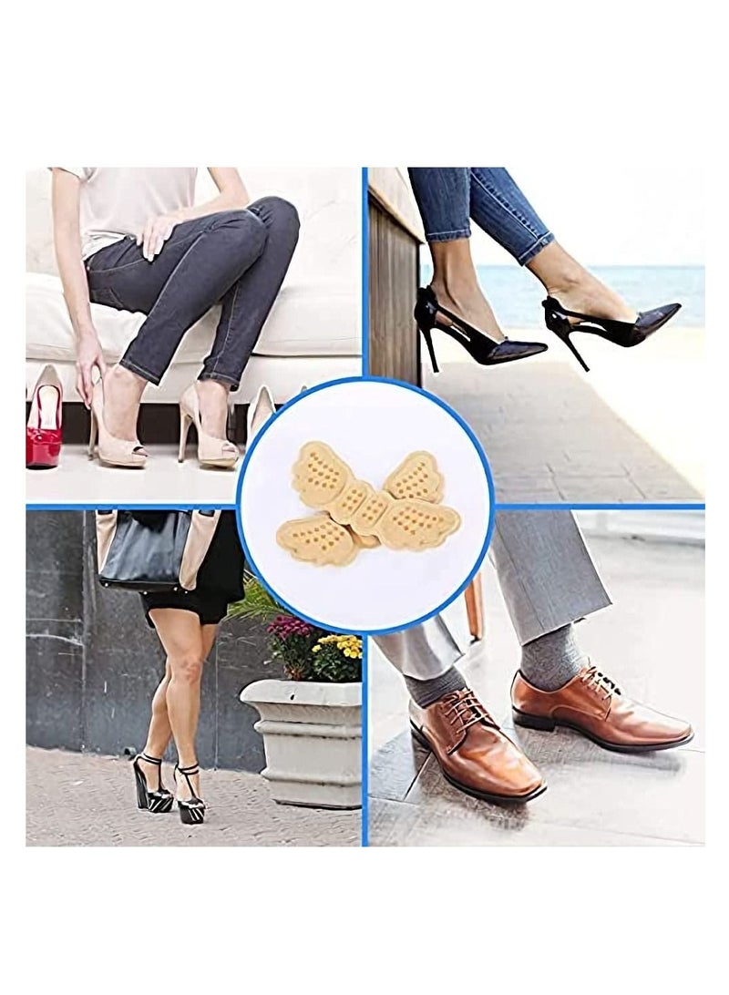 Excefore 6 Pairs Heel Cushion Pads Heel Shoe Grips Liner for Loose Shoes Too Big Inserts Grips Liners Heel Blister Foot Care Protectors for Women Men - Image 5