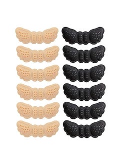 Excefore 6 Pairs Heel Cushion Pads Heel Shoe Grips Liner for Loose Shoes Too Big Inserts Grips Liners Heel Blister Foot Care Protectors for Women Men  - Image 1