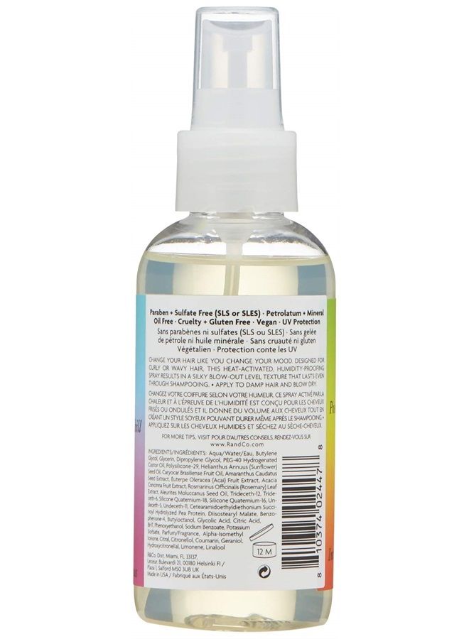 R+Co Mood Swing Straightening Spray | Shine + Humidity Protection + Decreased Dry Time | Vegan + Cruelty-Free | 4.2 Oz - Image 2