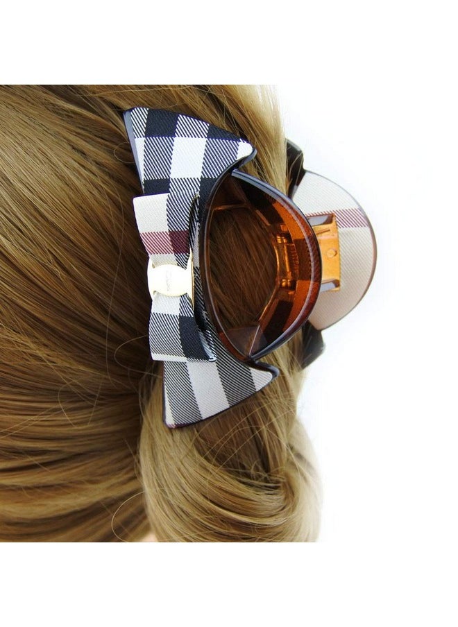 Meilliwish Meilliwish Beautiful Hair Claw Clip for Women 1 PCS(D92)(Black)  - Image 4