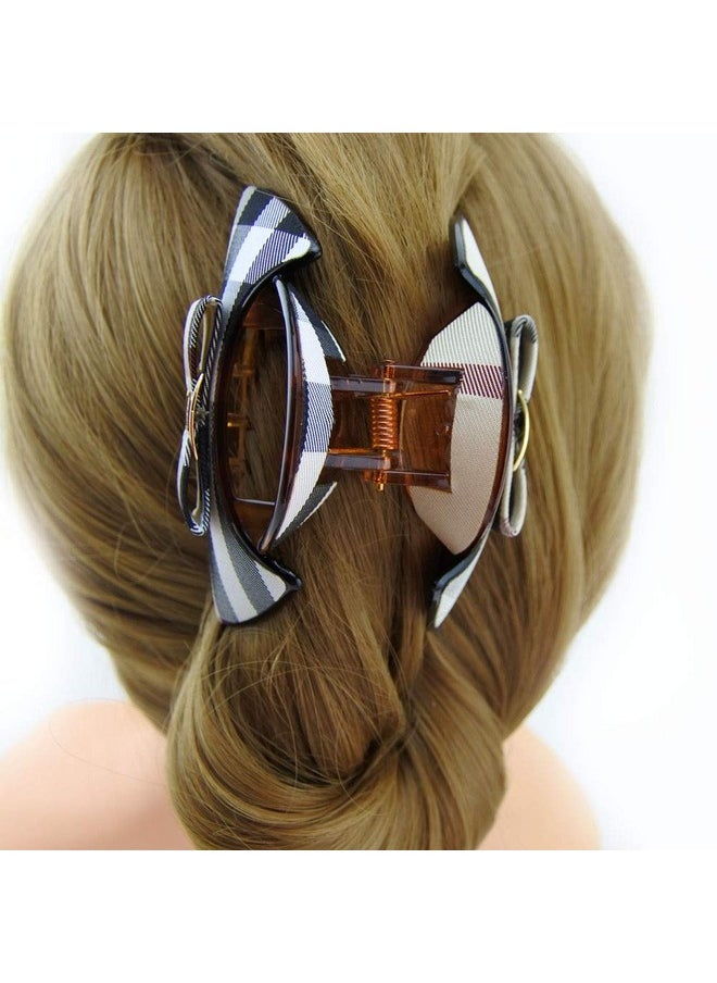 Meilliwish Meilliwish Beautiful Hair Claw Clip for Women 1 PCS(D92)(Black)  - Image 5