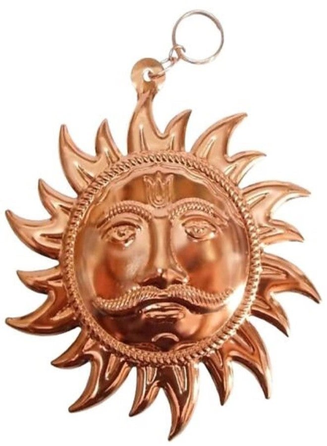 Soilmade Copper Vastu Sun Mask (Brown, 2.5 Inch) - Image 3