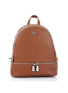 DejaVu Embossed Pattern One Main Compartment Backpack  - Image 1