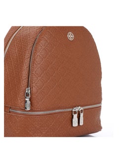 DejaVu Embossed Pattern One Main Compartment Backpack  - Image 4