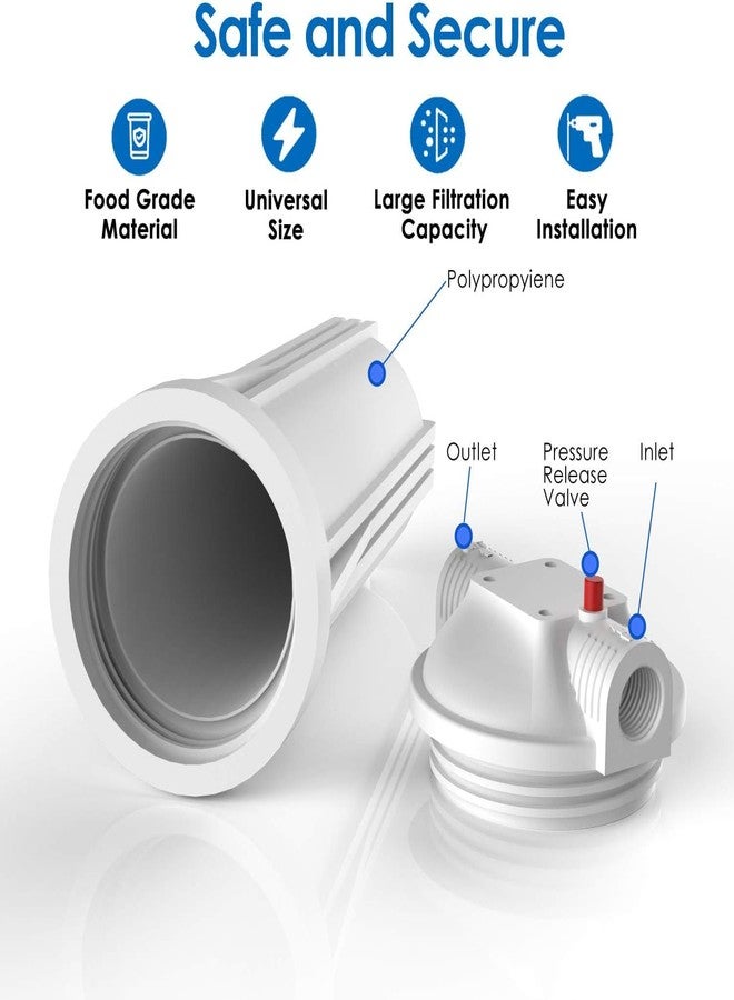 SimPure DB1025 (Not for DB10P & DB10C) O Ring Replacements, Seals, Gaskets, Whole House Water Filter Housing Standard 10"X2.5" (3 Pack) - Image 5