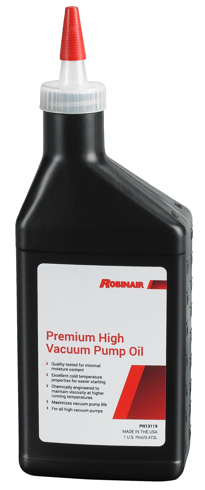 Robinair 13119 Premium High Vacuum Pump Oil 1 Pint Single - Image 3