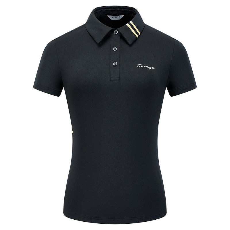 TTYGJ Golf Clothes Women's Summer Top Short-sleeved T-shirt Ball Clothes Quick-drying Clothes Women's Casual Sportswear - Image 1
