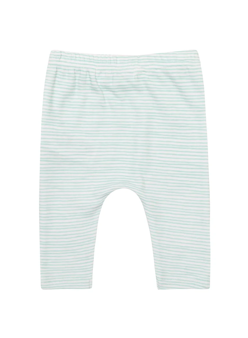 مينوتي ٣ بناطيل قطنية للأطفال بخصر مطاطي ونقشات لطيفة