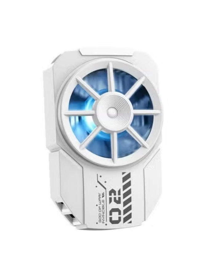 Memo DLA3 Digital Display Phone Cooler with Semiconductor Fast Cooling System | Real-Time Temperature Display for Smart Monitoring | Powerful Radiator Fan for Mobile Gaming & Long Usage | Compatible with All Smartphones | Portable, Lightweight Design Ideal for PUBG, FPS, MOBA & Streaming Apps  - Image 2