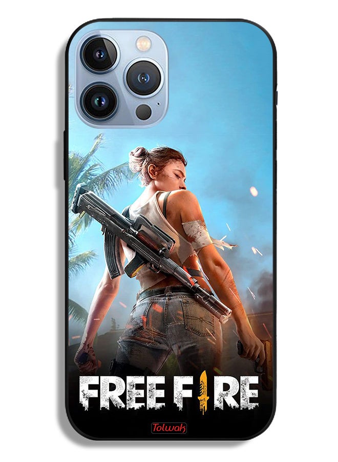 Tolwak Apple iPhone 13 Pro Max Protective Case Free Fire - Image 2