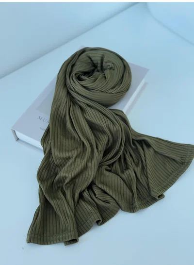 AL BENT AL SHARQIEH cotton striped shawl hijab