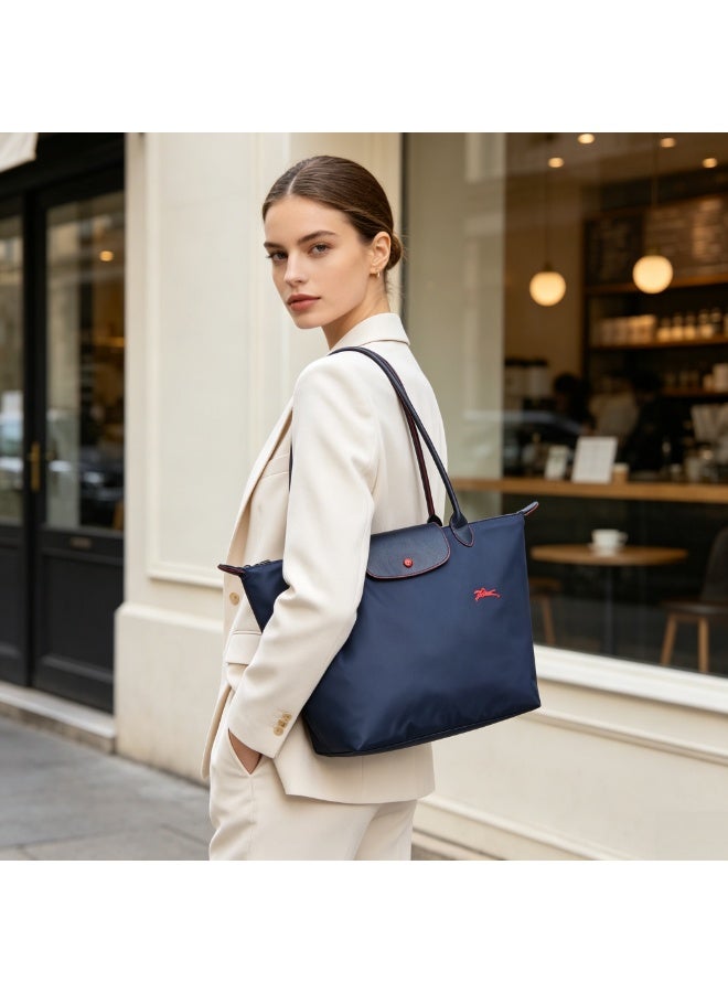 Longchamp Le Pliage Large Shoulder Space Saver Bag Straps women's Classic Fashion Versatile Large Makeup Bag, Handbag, Shoulder Bag - Image 2