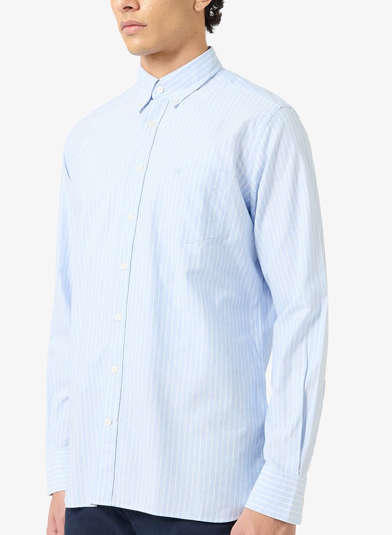Hackett Stripe Regular Fit Shirt - Image 3